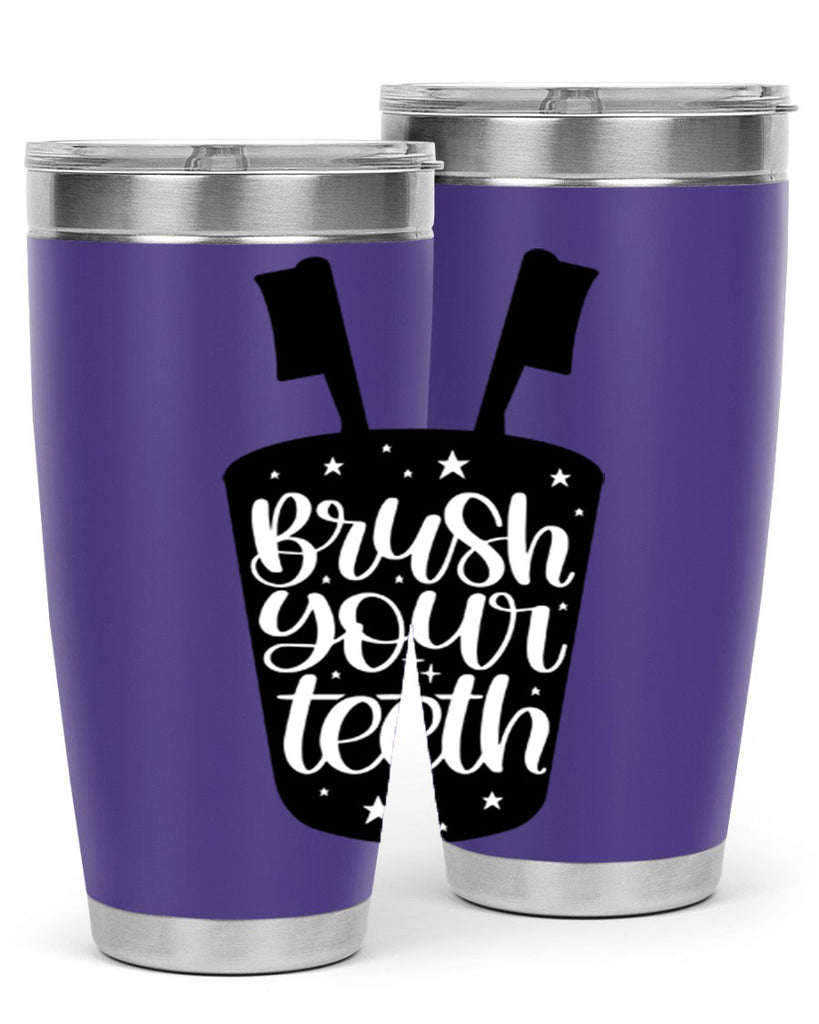 brush your teeth 45#- bathroom- Tumbler