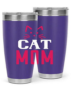 cat mom Style 34#- cat- Tumbler