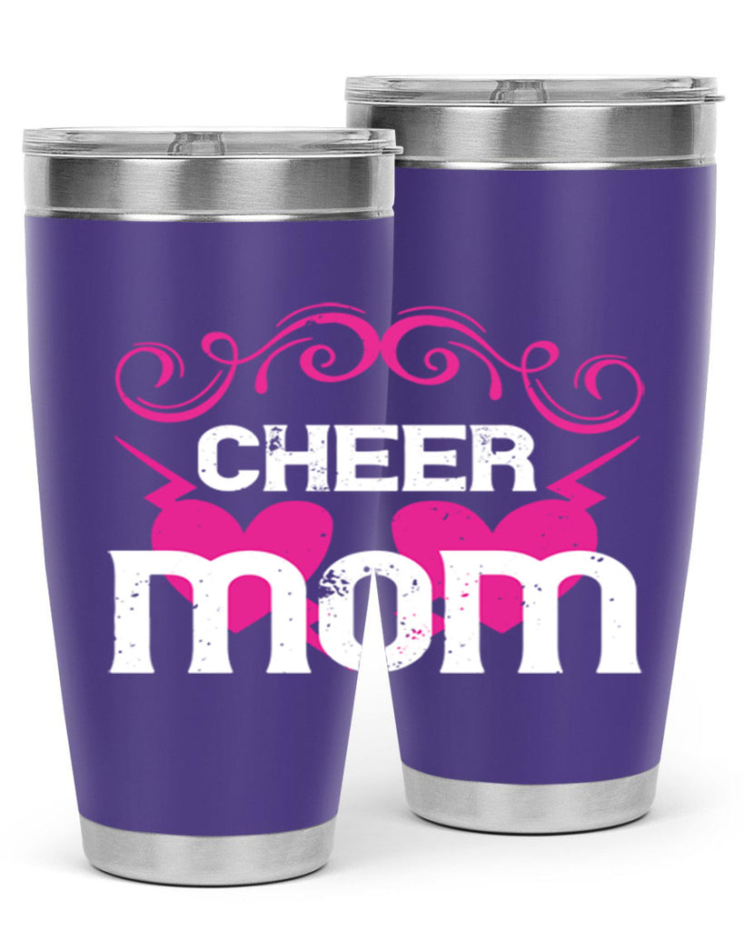 cheer mom 194#- mom- Tumbler