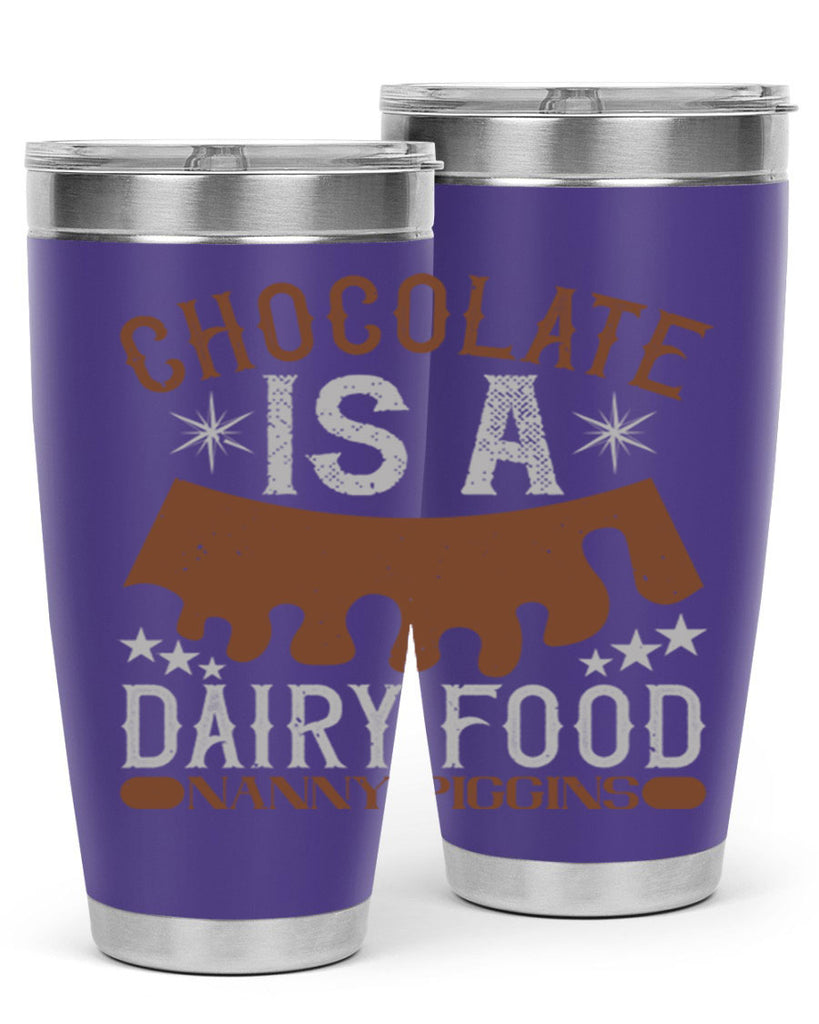 chocolate is a dairy food nanny piggins 49#- chocolate- Tumbler