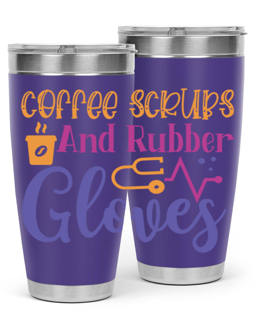 coffee scrubs and rubber gloves Style Style 211#- nurse- tumbler