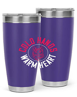 cold hands warm heart Style 42#- cat- Tumbler