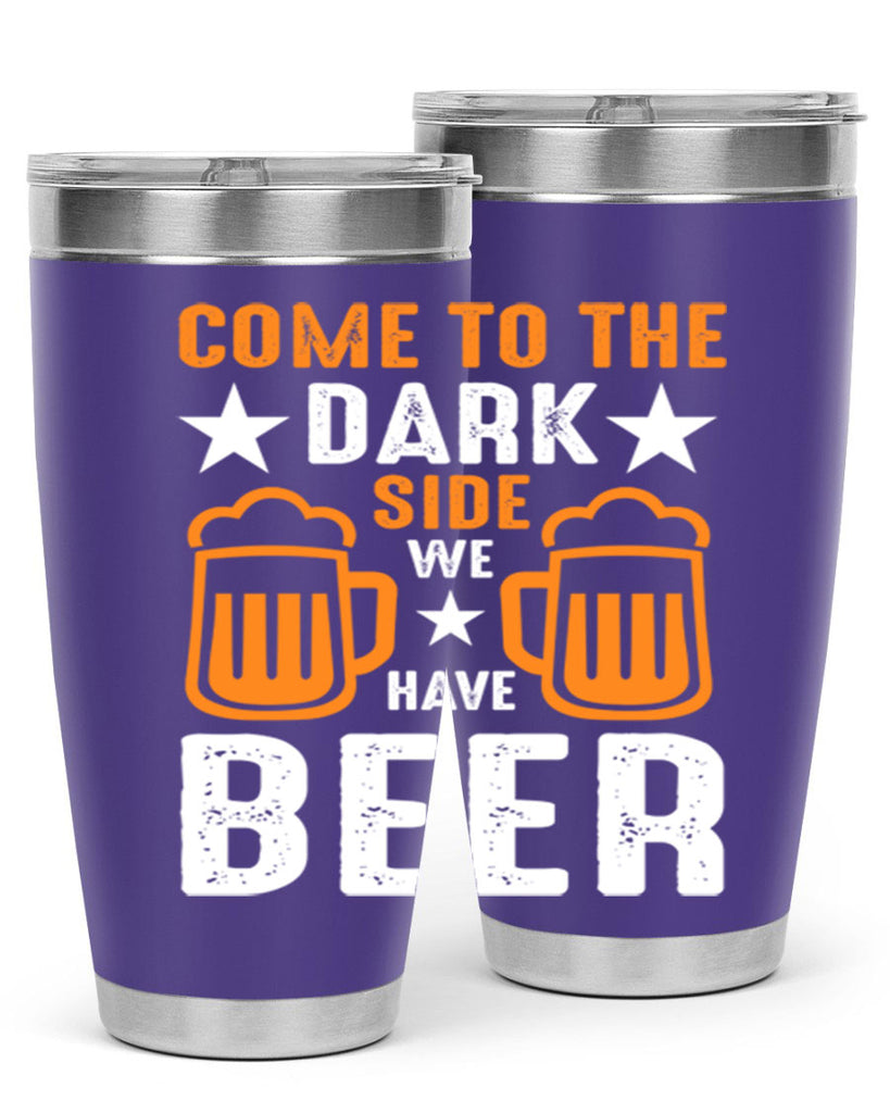 come to the dark side we 117#- beer- Tumbler