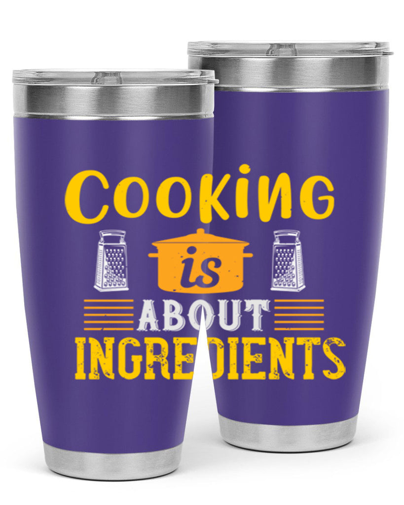 cooking is about ingredients 47#- cooking- Tumbler