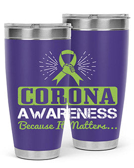 corona awareness because it matters Style 26#- corona virus- Cotton Tank