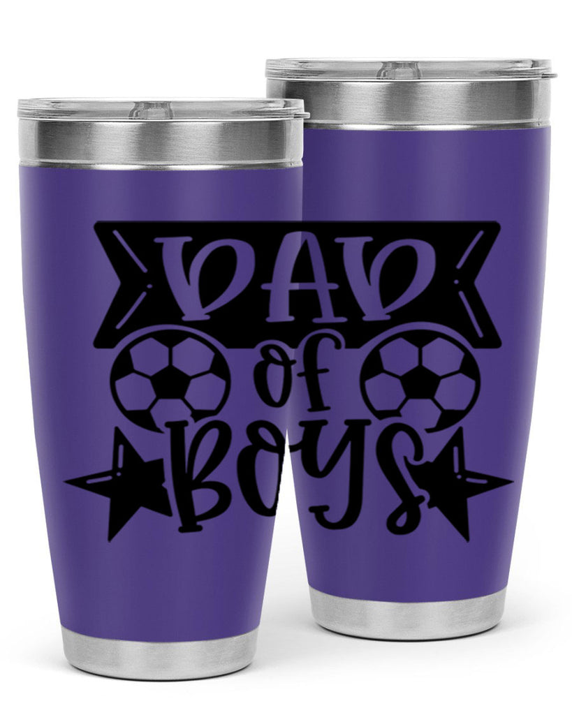 dad of boy 61#- fathers day- Tumbler
