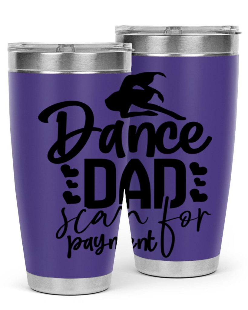 dance dad scan for payment 21#- ballet- Tumbler