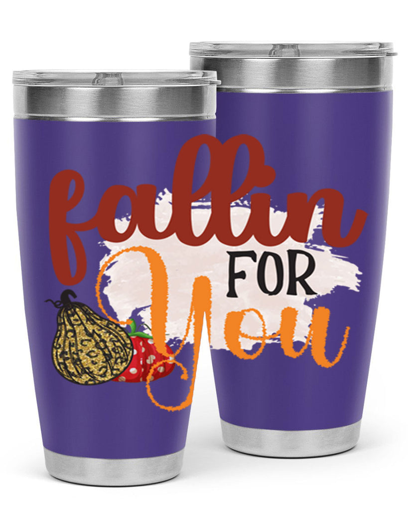 fallin for you 167#- fall- Tumbler