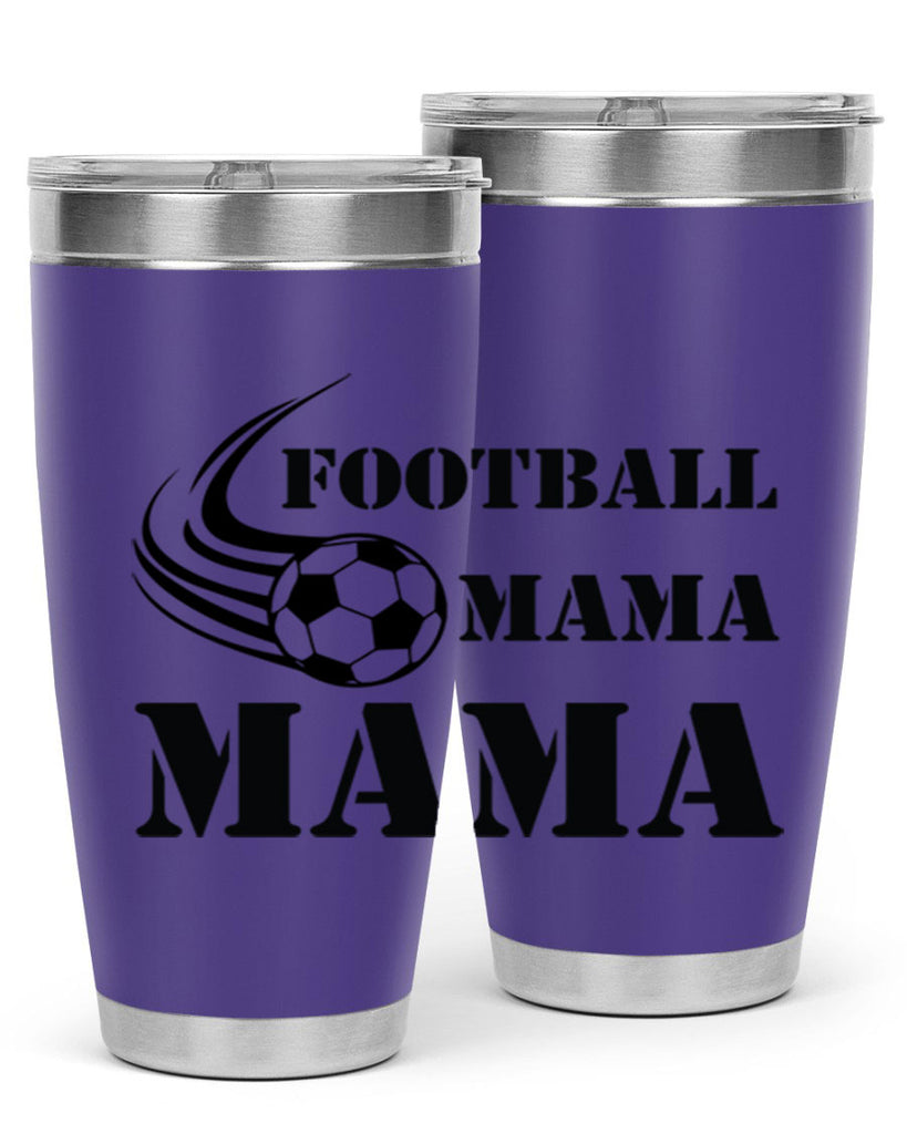 football mama 179#- mom- Tumbler