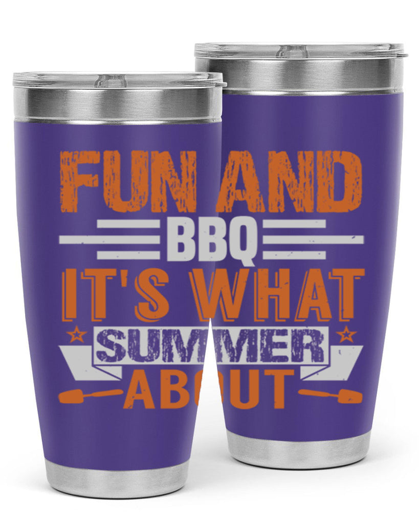 fun and bbq 44#- bbq- Tumbler