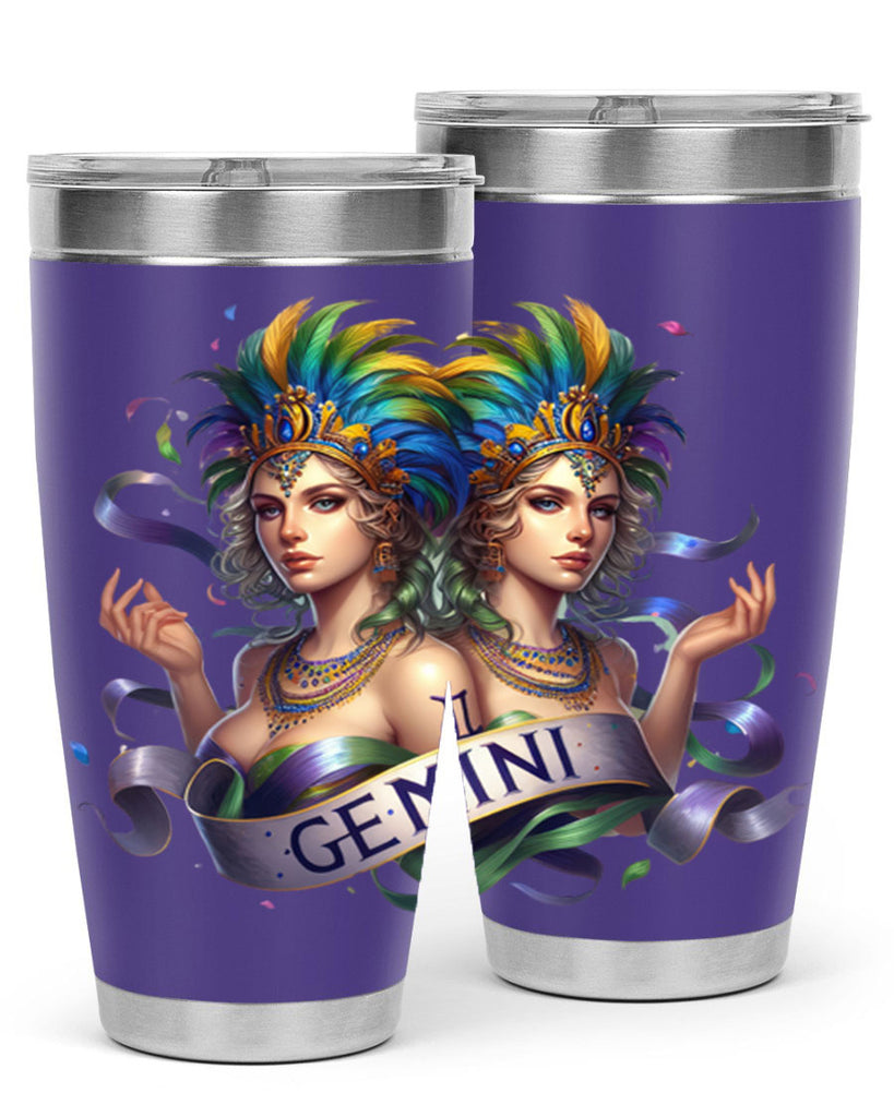 gemini 243#- zodiac- Tumbler