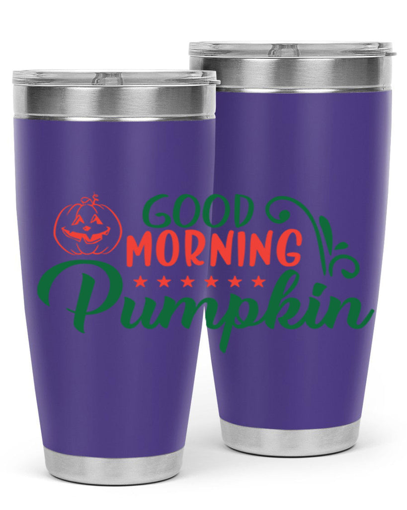 good morning pumpkin 208#- fall- Tumbler