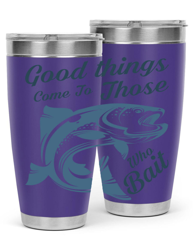 good things 127#- fishing- Tumbler