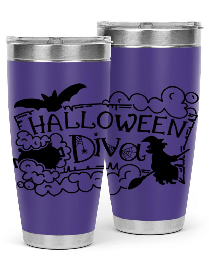 halloween diva 74#- halloween- Tumbler