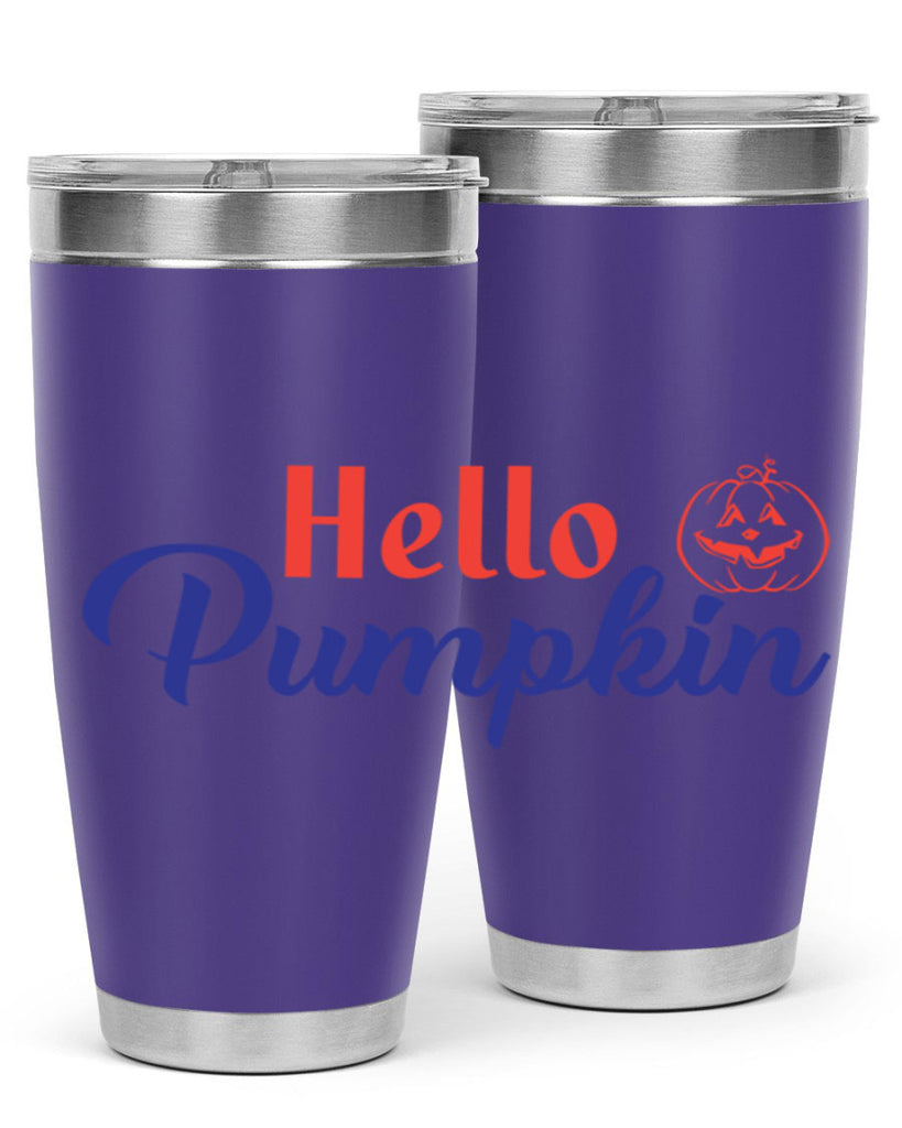 hello pumpkin 288#- fall- Tumbler