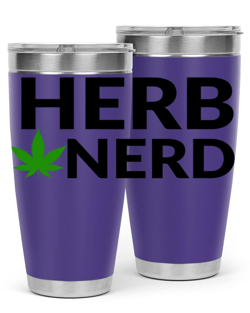 herb nerd 108#- marijuana- Tumbler