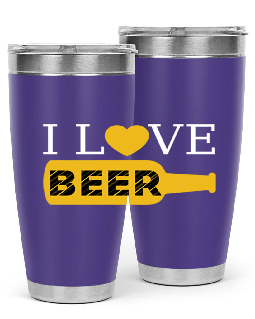 i love beer 75#- beer- Tumbler