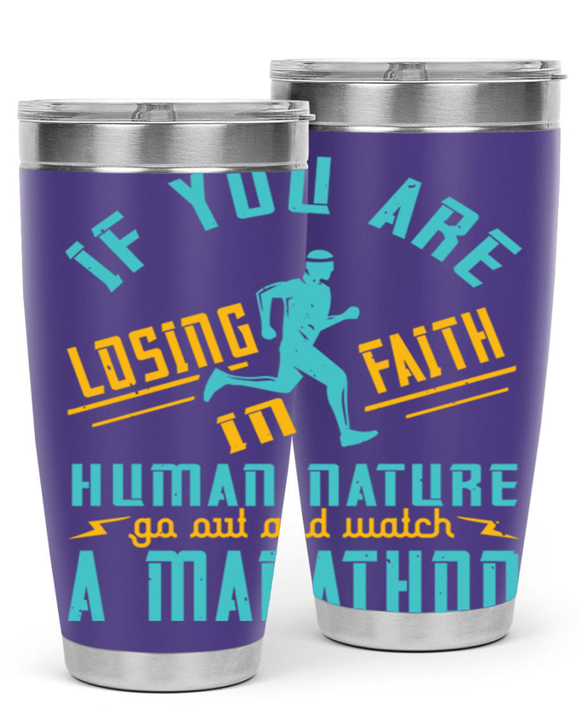 if you are losing faith in human nature go out and watch a marathon 37#- running- Tumbler