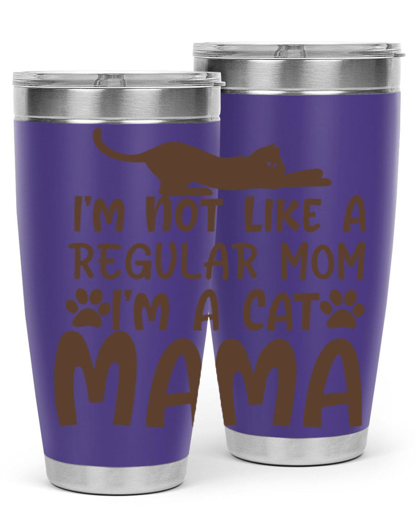 im not like a regular mom im a cat mama 256#- mom- Tumbler