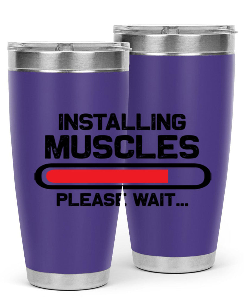 installing muscles please wait 7#- gym- Tumbler