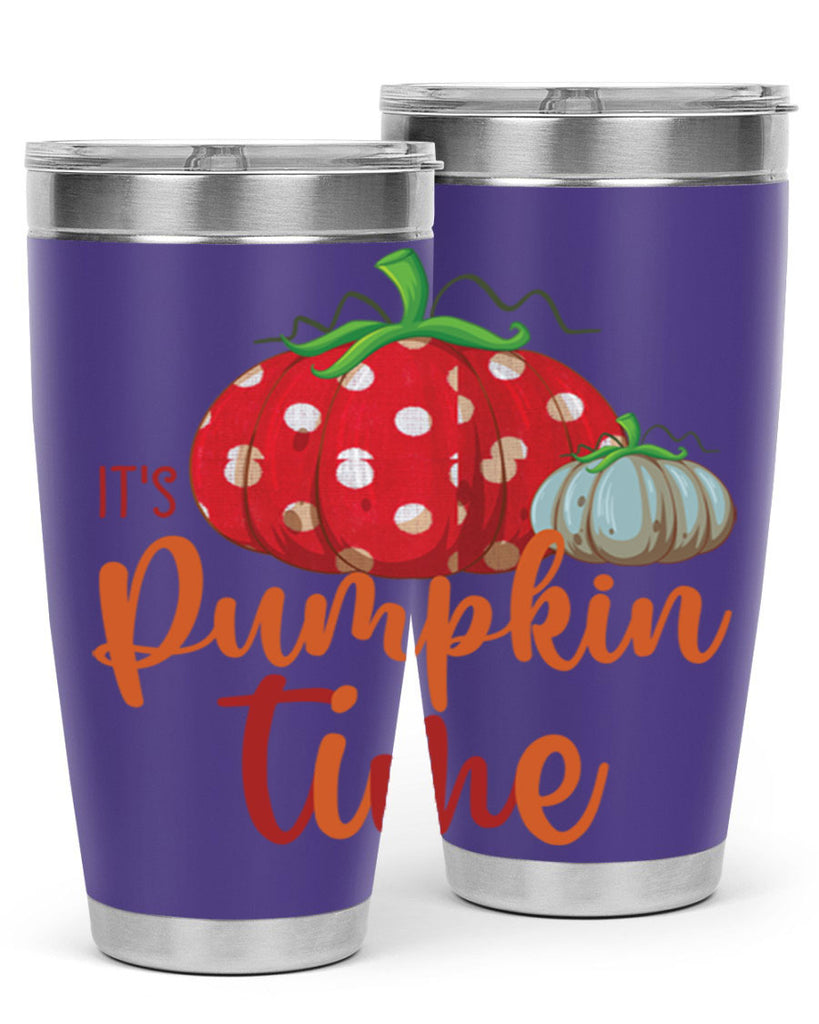 it s pumpkin time 368#- fall- Tumbler