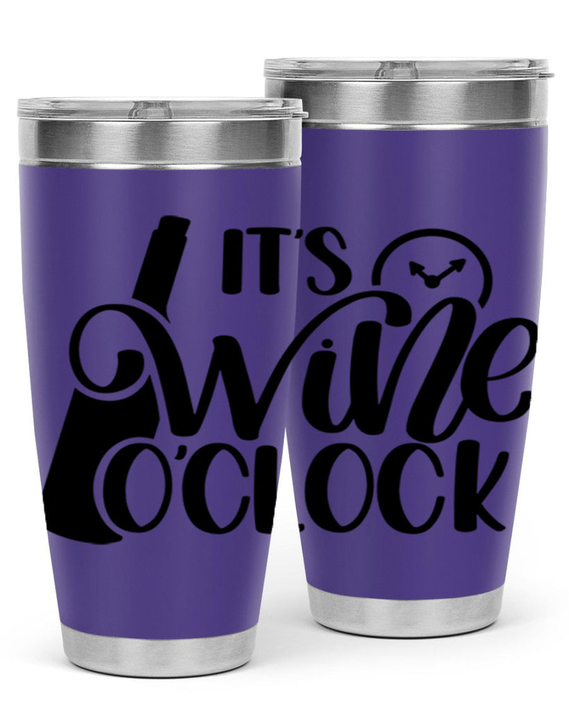 its wine oclock 47#- wine- Tumbler