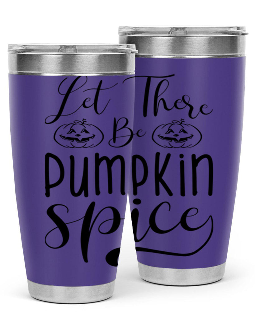 let there be pumpkin spice 400#- fall- Tumbler