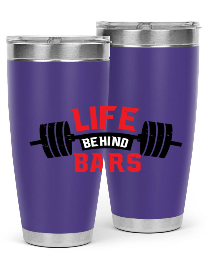 life behind bars 6#- gym- Tumbler