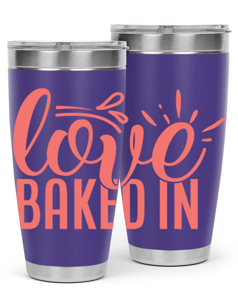 love baked in 13#- kitchen- Tumbler
