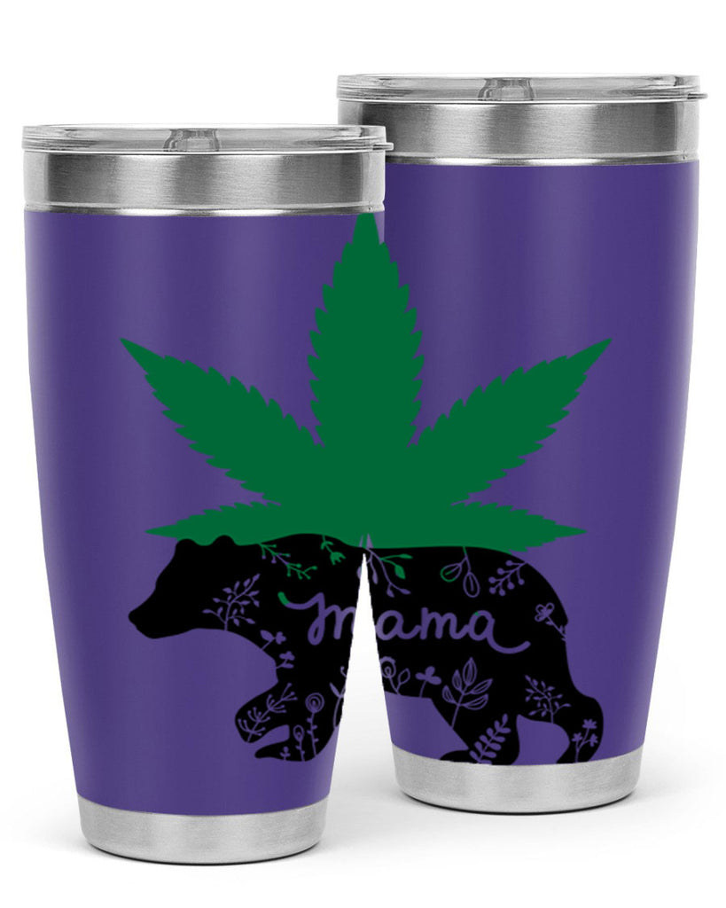 mama bear weed 196#- marijuana- Tumbler