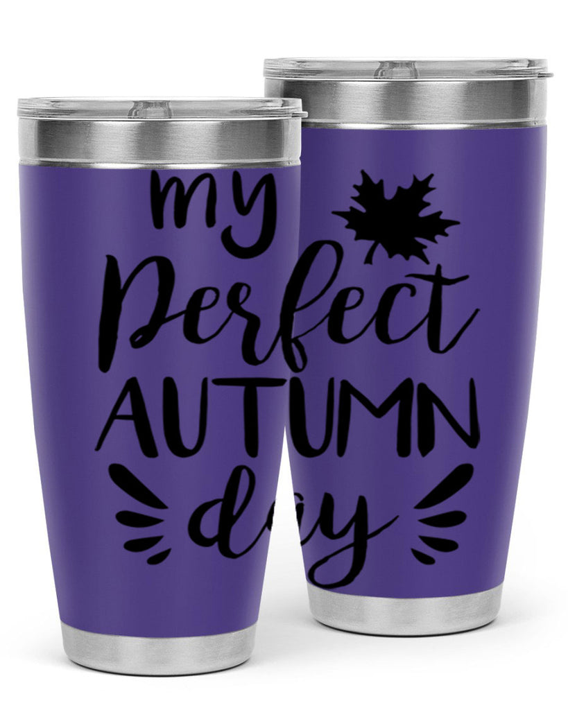 my perfect autumn day 437#- fall- Tumbler