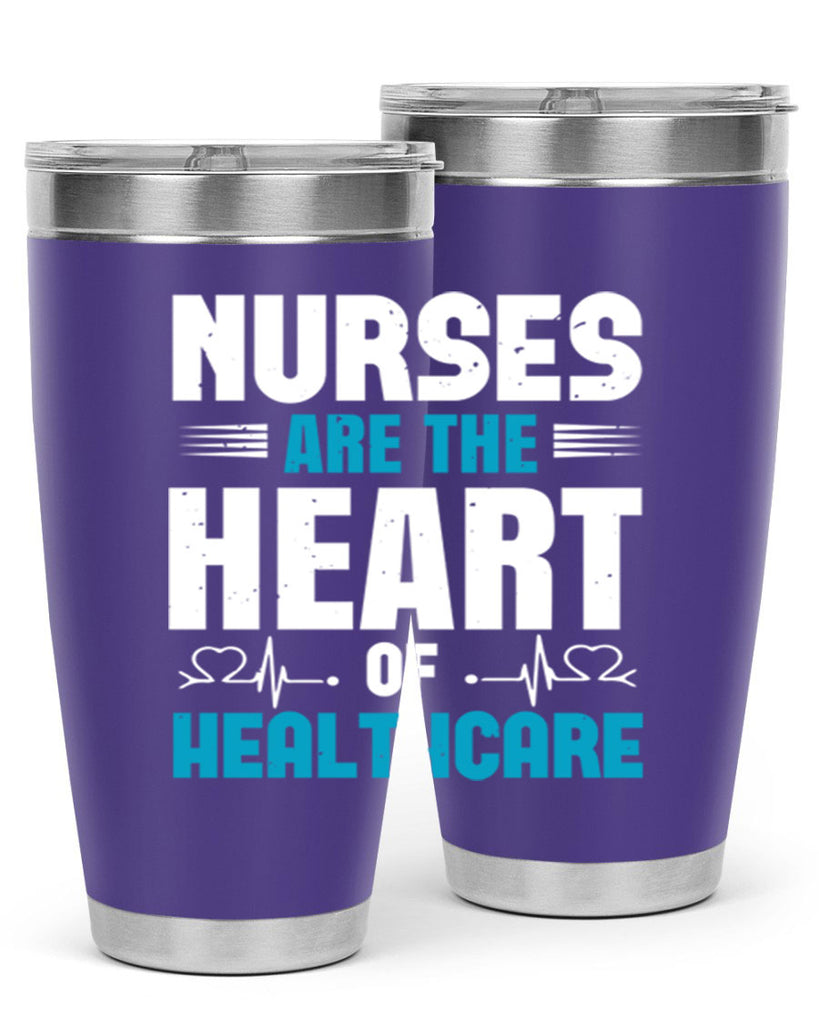 nurse are are heart healthcare Style 287#- nurse- tumbler