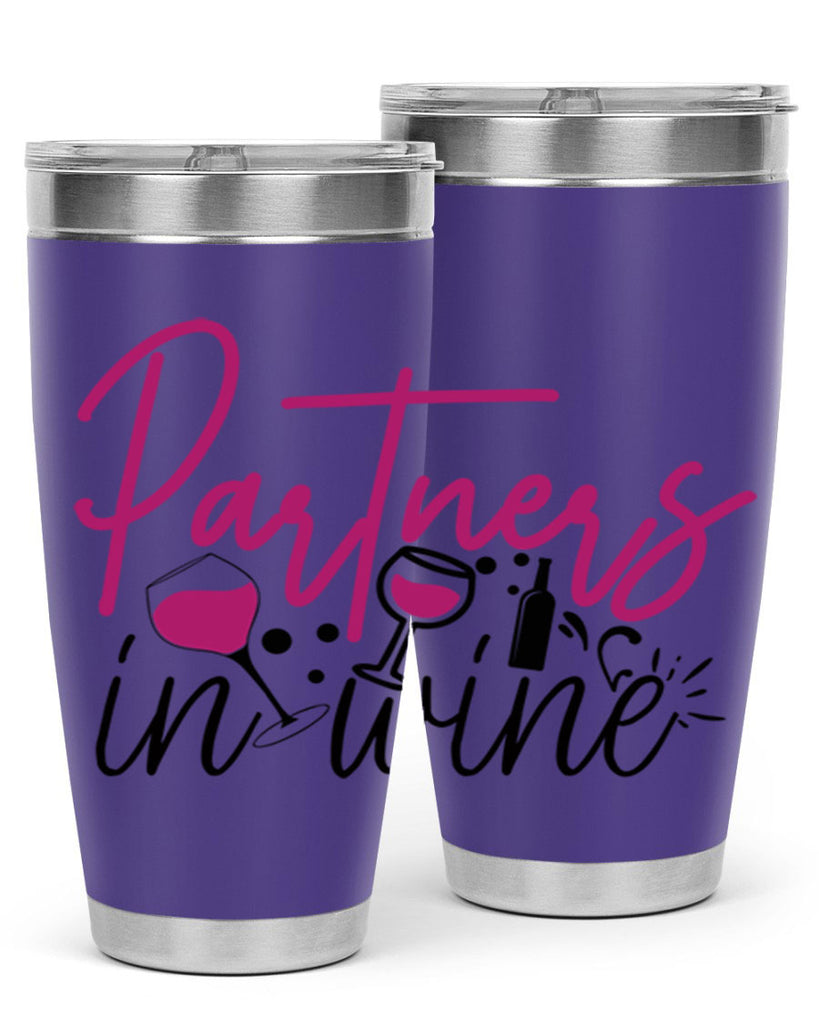 partners in wine 177#- wine- Tumbler