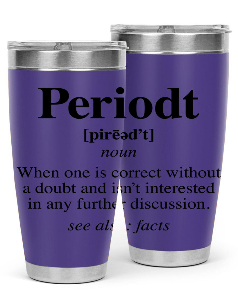 periodt definition 55#- black words phrases- Cotton Tank