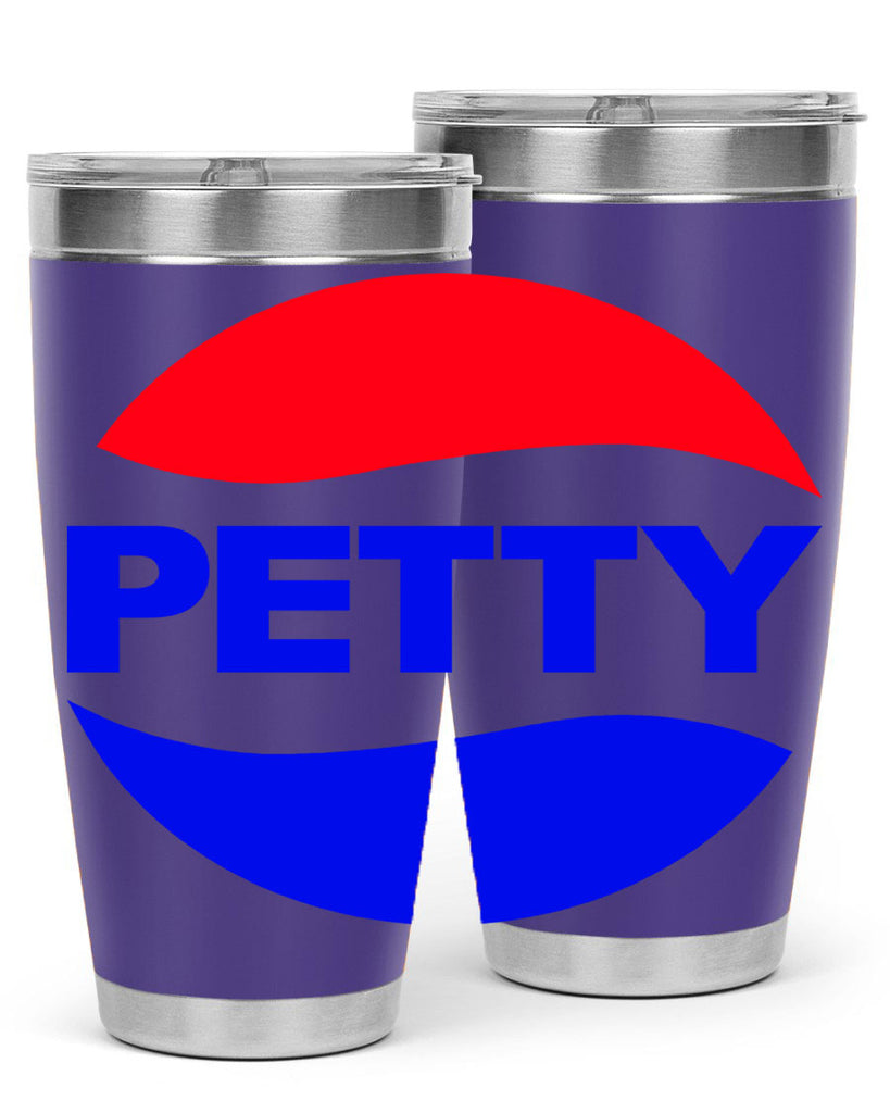 petty  pepsi 54#- black words phrases- Cotton Tank