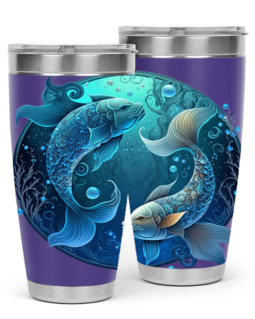 pisces 364#- zodiac- Tumbler