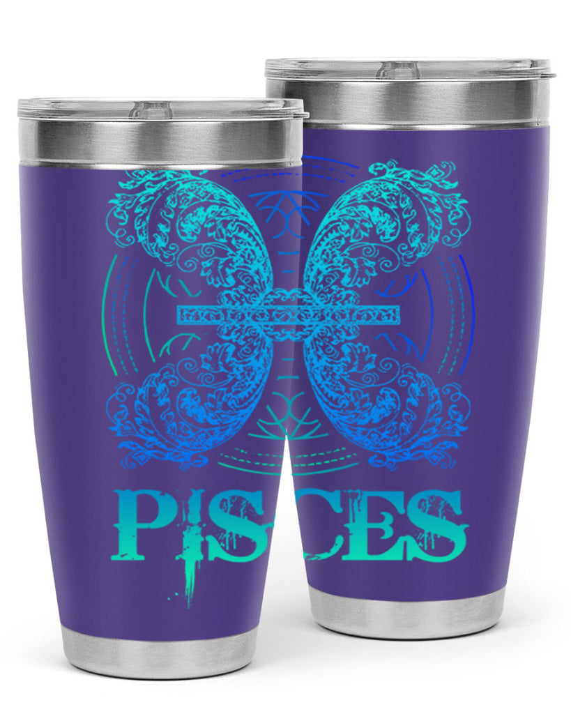 pisces Zodiac 381#- zodiac- Tumbler