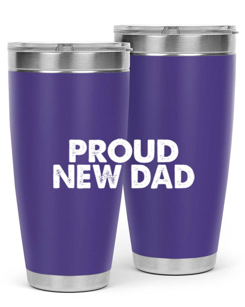 proud new dad 69#- dad- Tumbler