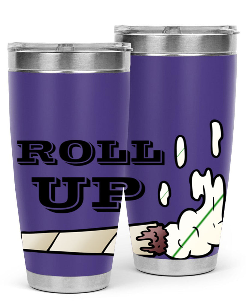 roll up 229#- marijuana- Tumbler