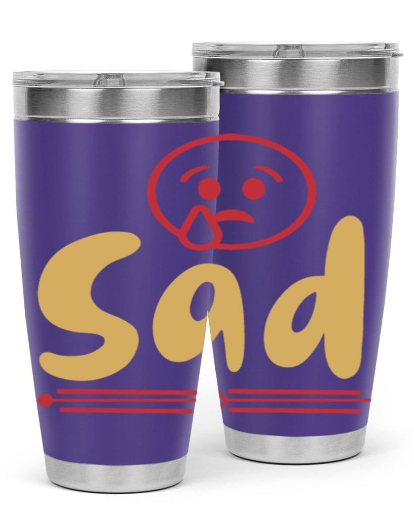 sad 6#- fathers day- Tumbler