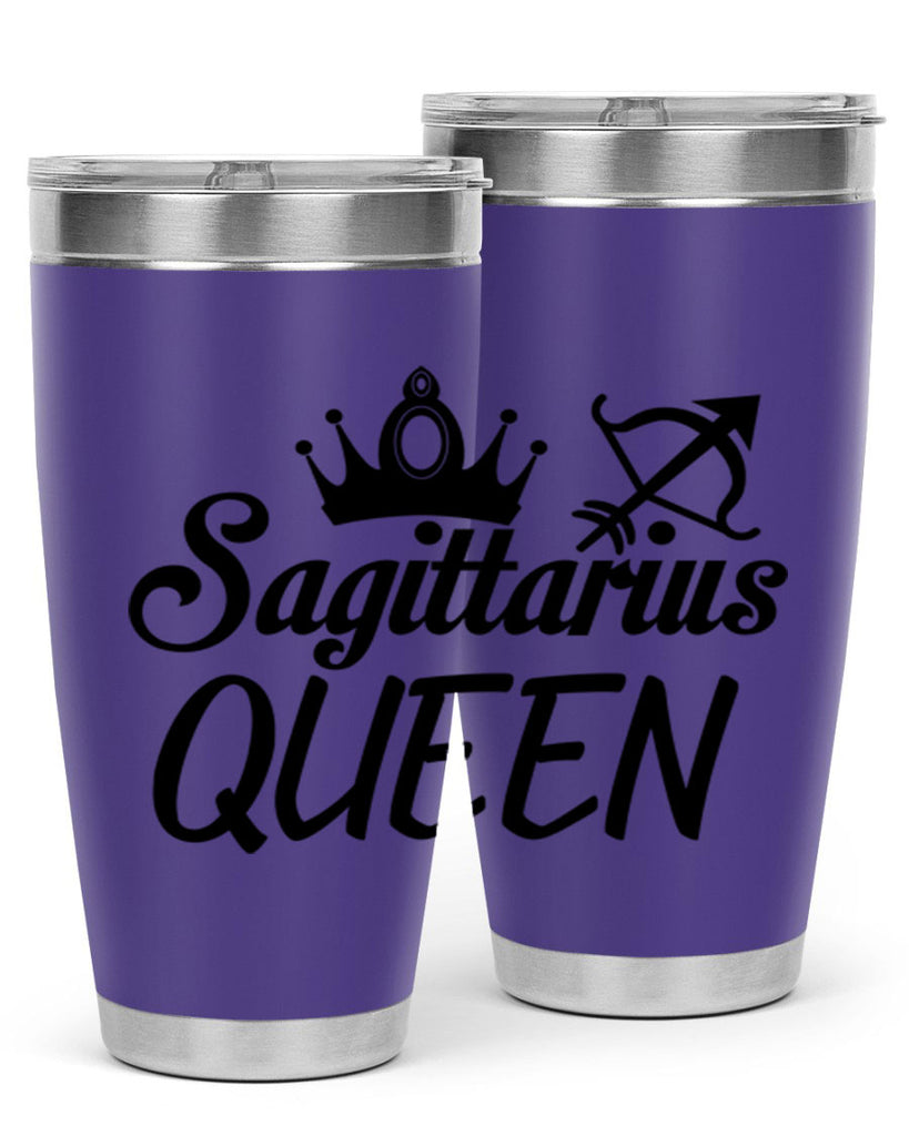 sagittarius queen 412#- zodiac- Tumbler