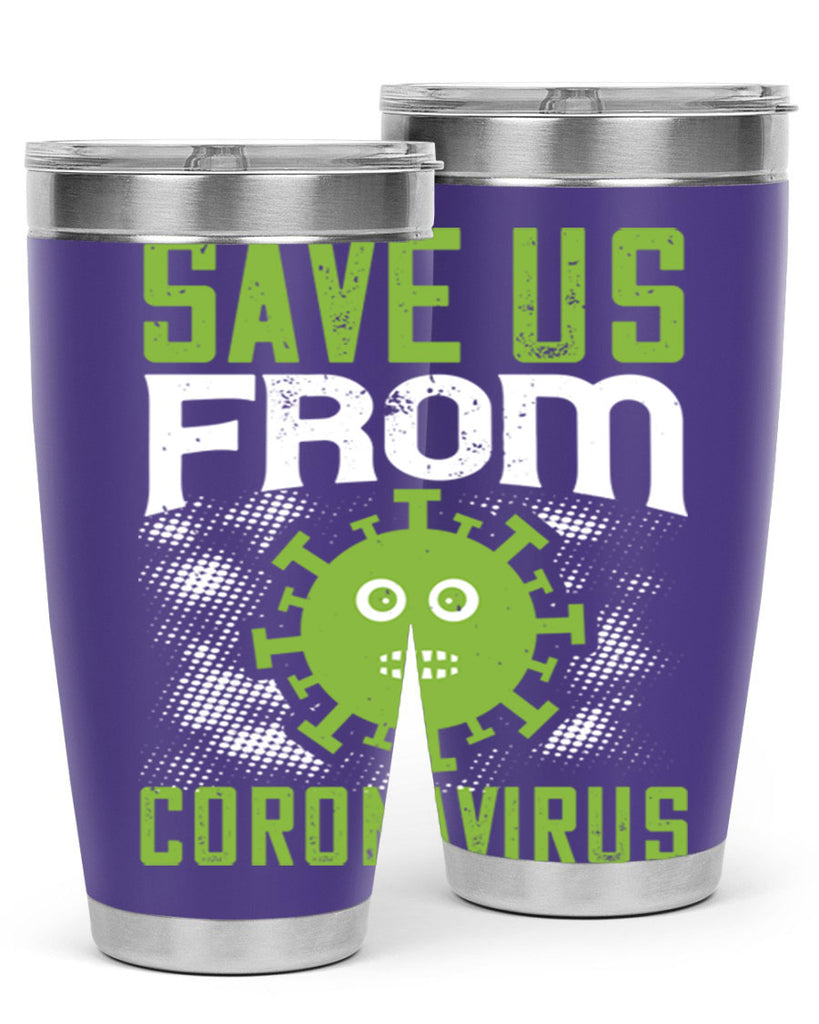 save us from coronavirus Style 25#- corona virus- Cotton Tank