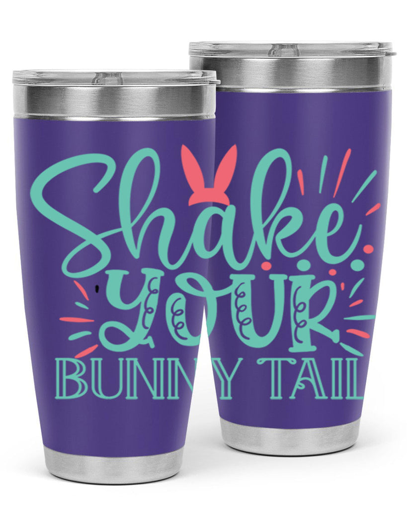 shake your bunny tail 104#- easter- Tumbler