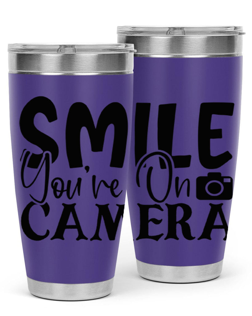 smile you’re on camera 51#- home- Tumbler