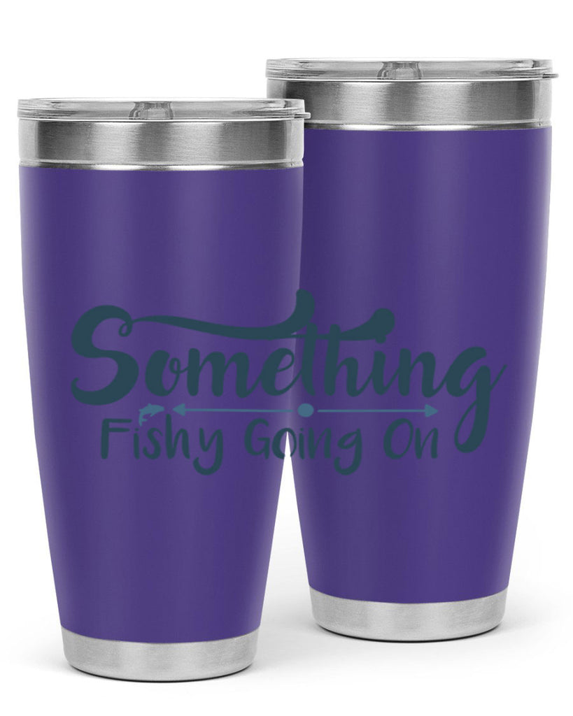 something 36#- fishing- Tumbler