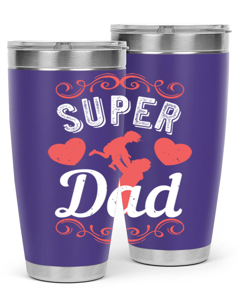super dad 178#- fathers day- Tumbler