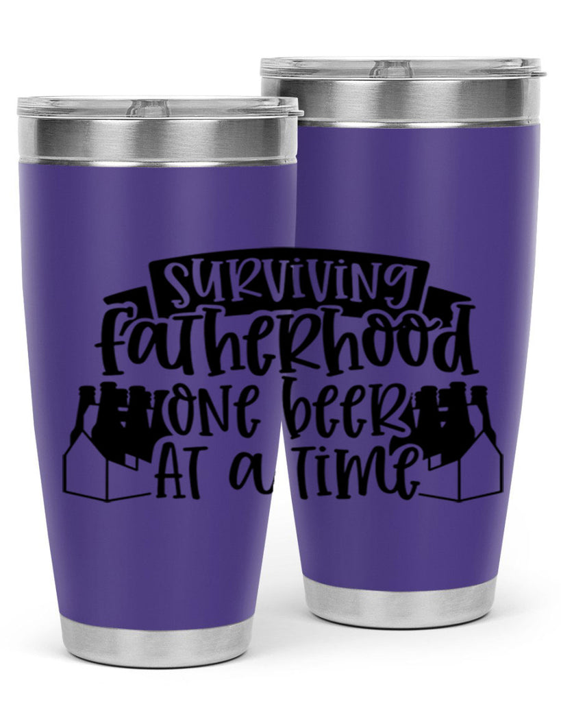 surviving fatherhood one beer at a time 19#- fathers day- Tumbler