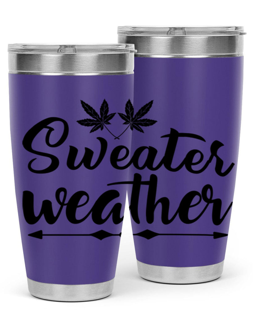 sweater weather 581#- fall- Tumbler