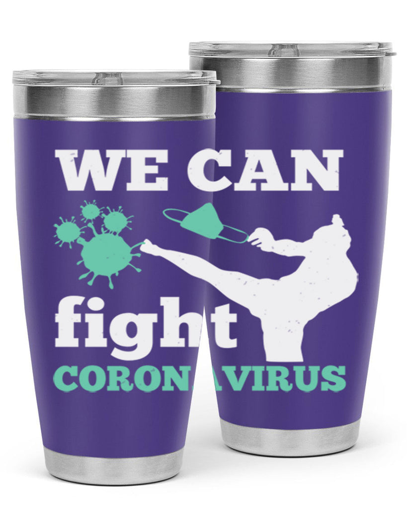 we can fight coronavirus Style 9#- corona virus- Cotton Tank