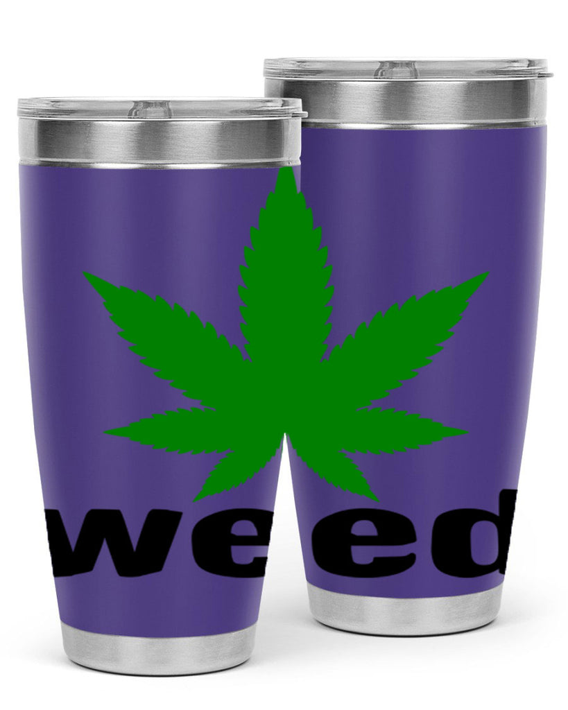 weed 279#- marijuana- Tumbler